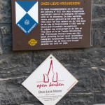 Our Lady's Plaque