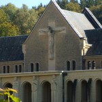 Orval Abbey Courtyard (Close-up)