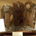 Wood Model Of Orval Ruins