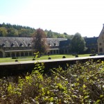 Orval Abbey Courtyard
