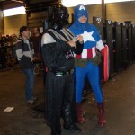 Darth Vader and Captain America