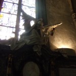 Death Statue (Behind the Altar)