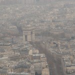 Arc de Triomphe from Eiffel